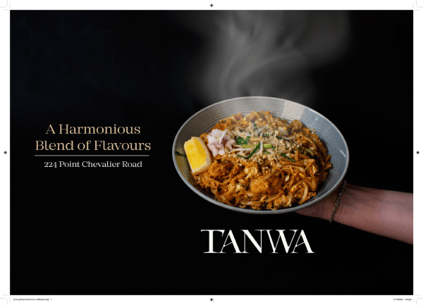 Tanwa restaurant billboard