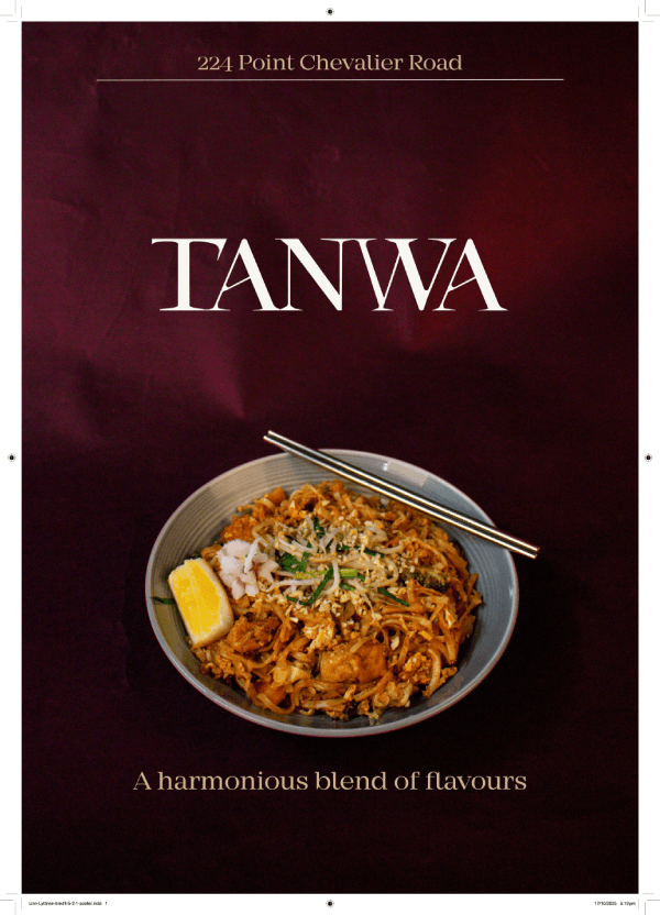 Tanwa restaurant poster