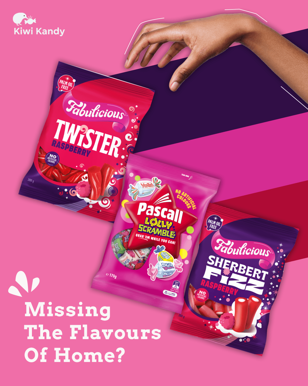 Kiwi Kandy ad campaign