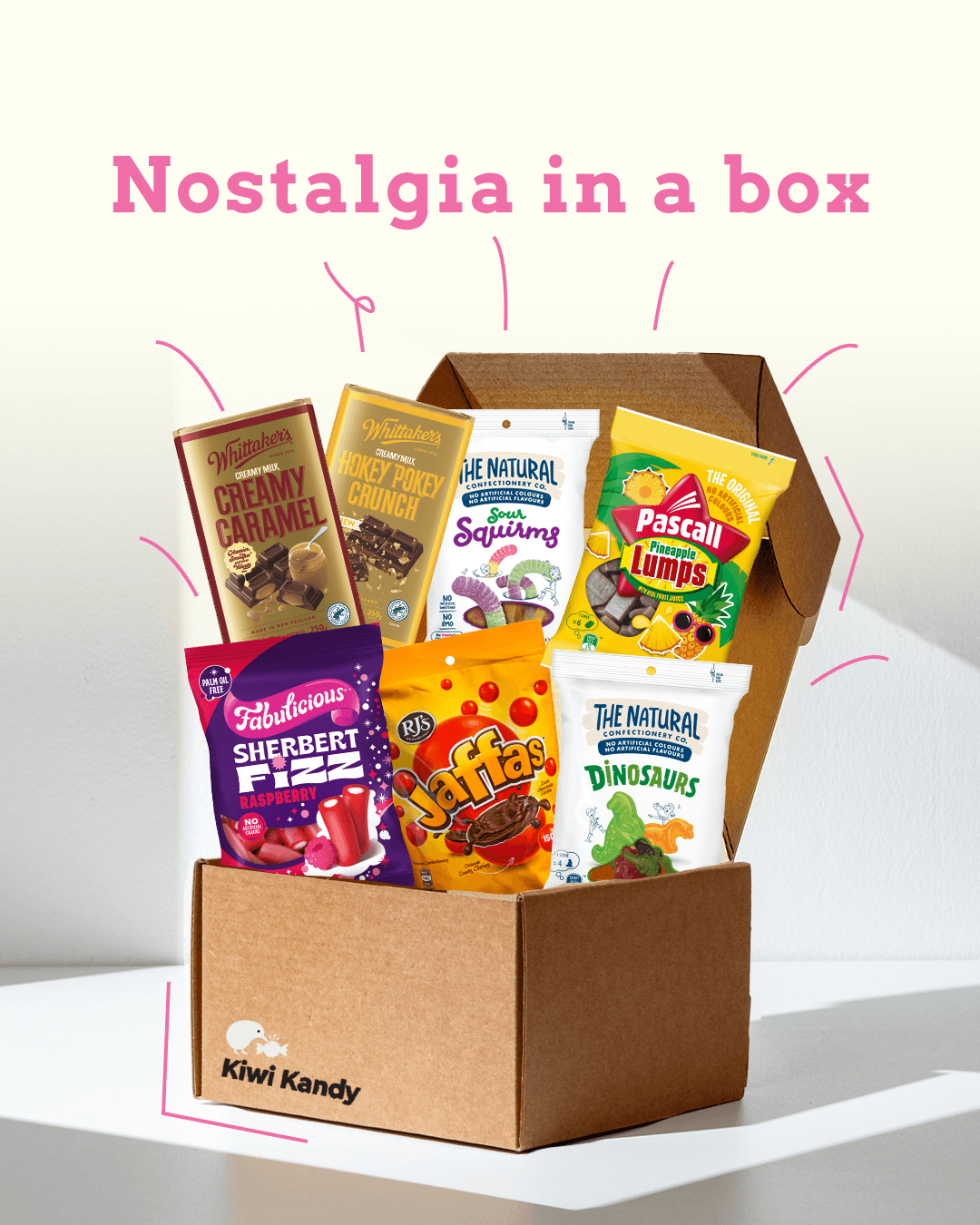 Kiwi Kandy nostalgia box